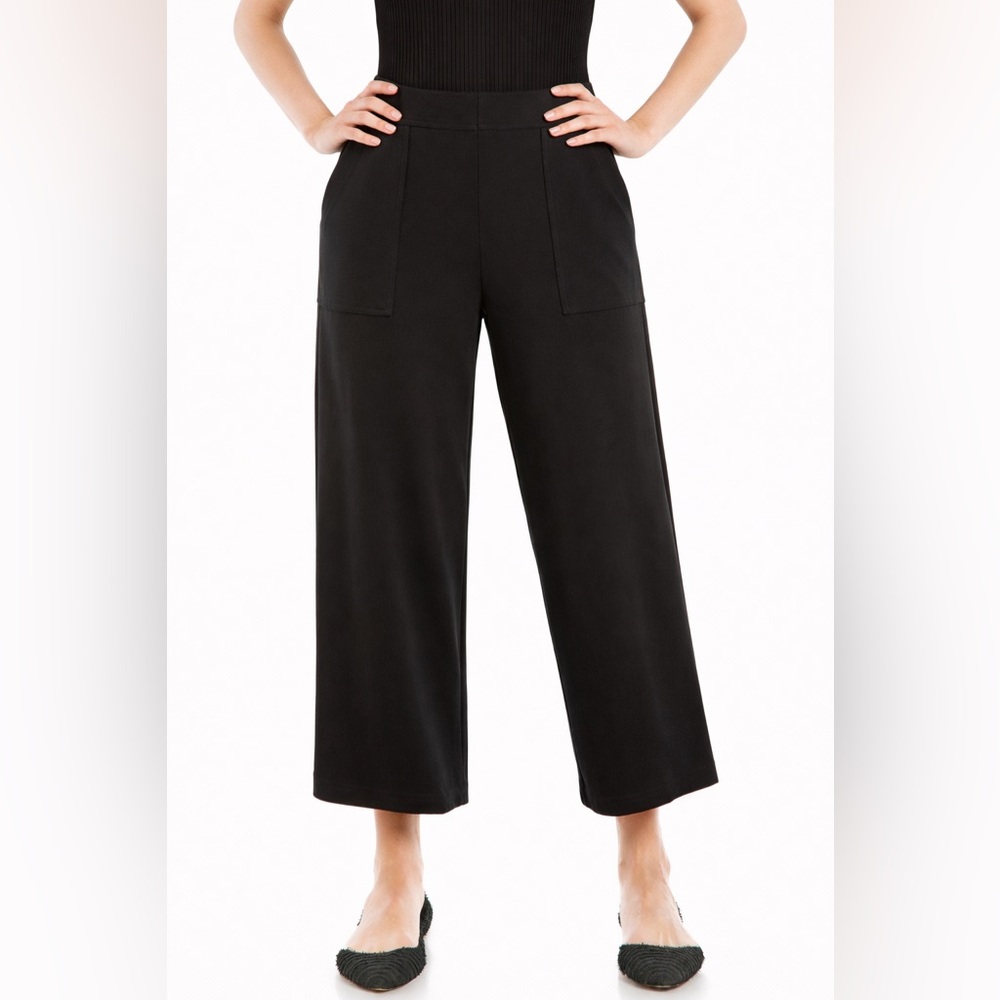 ✨ Max Studio London Wide-Leg Cropped Pants – NWOT – Size S ✨